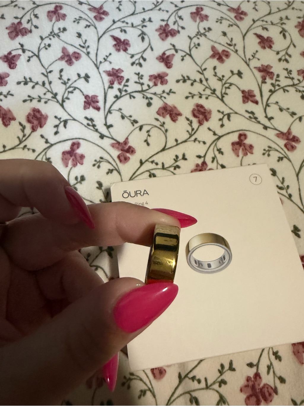 Oura Polished Gold Dome Ring
